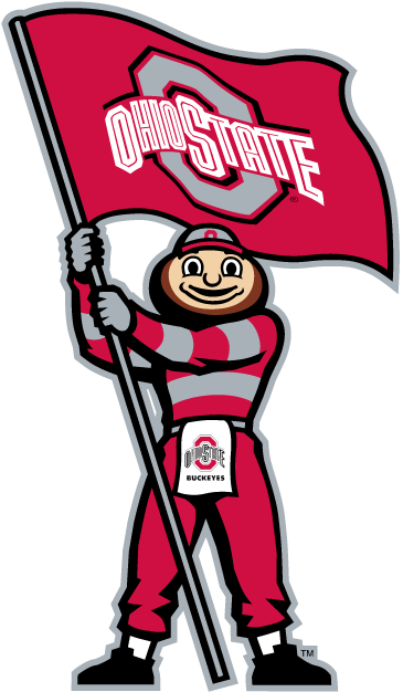 Ohio State Buckeyes 2003-Pres Mascot Logo v7 iron on transfers for fabric